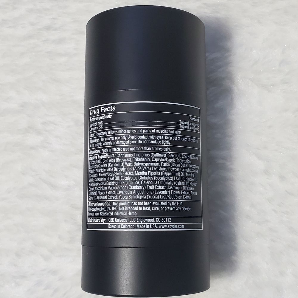 𝅺Spyder Roll-on Muscle Balm w/ Hemp Extract New - Picture 2 of 5